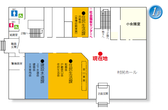 役場庁舎1階