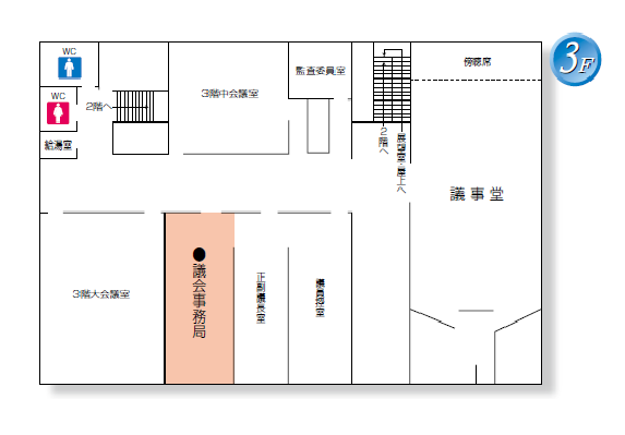 更別村役場庁舎3階